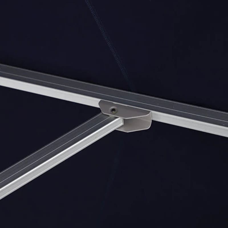 Luxi Living Auron 5m Round Market Umbrella - umbrella sections11