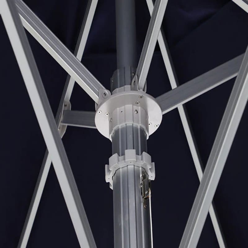 Luxi Living Auron 5m Round Market Umbrella - umbrella sections13