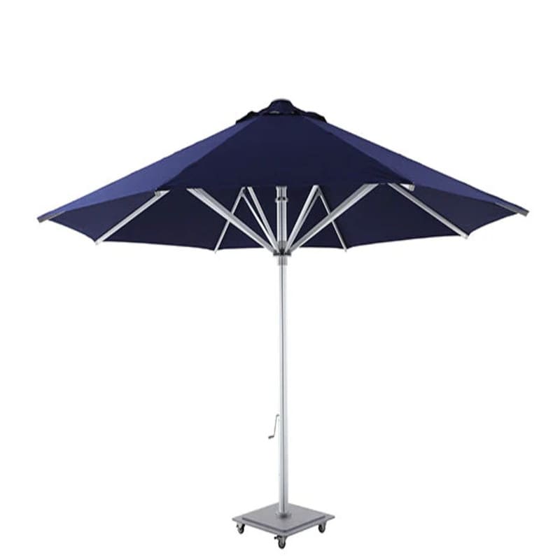 Luxi Living Auron 5m Round Market Umbrella on a white background