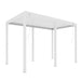 Luxi Living Baltic Manual Freestanding Louvre Roof Aluminium Pergola - angular view of large pergola on a white background