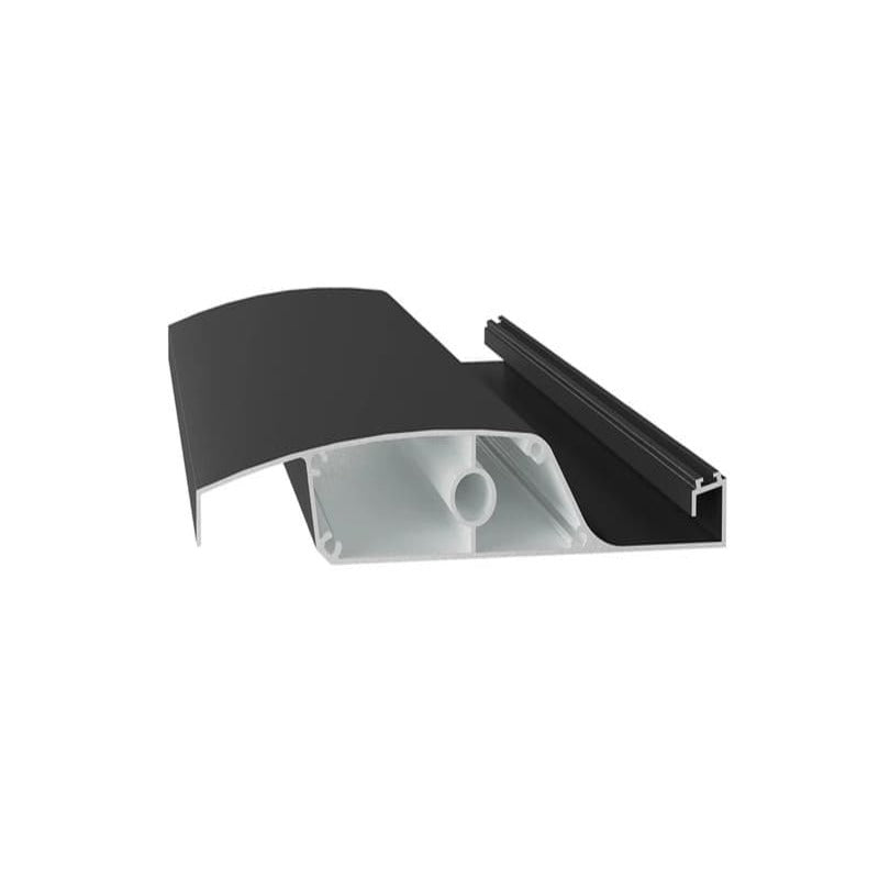 Luxi Living Baltic Motorised Freestanding Louvre Roof Aluminium Pergola - component parts