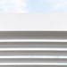 Luxi Living Baltic Motorised Freestanding Louvre Roof Aluminium Pergola - closed pergola close up view.