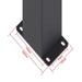 Luxi Living Baltic Motorised Freestanding Louvre Roof Aluminium Pergola - base plate dimensions