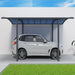 Luxi Living Carport 5.6m x 3.12m x 2.7m-White SUV under Carport