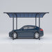 Luxi Living Carport 5.6m x 3.12m x 2.7m - sideview of the porsche under carport