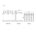 Luxi Living City Window / Door Awning Canopy - 3x2m plan