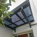 Luxi Living City Window / Door Awning Canopy setup at the entrance