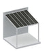 Luxi Living Coastal Patio Cover- angular front view