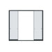 Luxi Living Frameless Glass Sliding Door for Coastal Patio Cover-2 panels