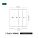 Luxi Living Frameless Glass Sliding Door for Coastal Patio Cover - 4m 