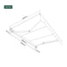 Luxi Living Fuji Manual Retractable Awning - 3x2.5m dimensions