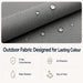 Luxi Living Fuji Manual Retractable Awning -  fabric feautres