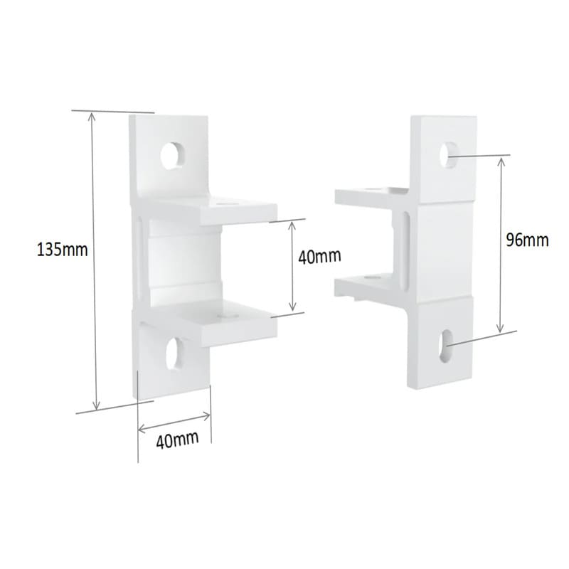 Luxi Living Fuji Manual Retractable Awning - Component Dimensions