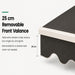 Luxi Living Fuji Manual Retractable Awning-Removable Valance