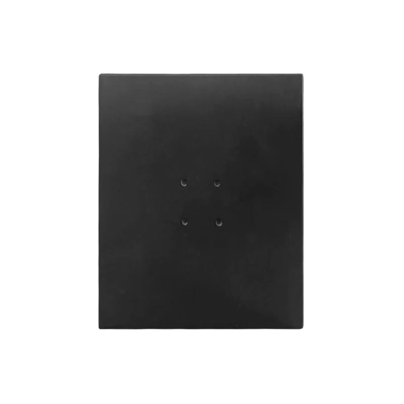 Luxi Living Granite Base Black for Market Umbrellas - 80kg, base plates without rollers
