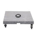 Luxi Living Granite Umbrella Base for 3m Umbrellas – 100kg, frontal view of the Granite base.