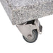 Luxi Living Granite Umbrella Base for 3m Umbrellas – 100kg, Roller for the granite base shown on a white background.