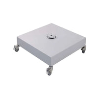 Luxi Living Lorna Granite Umbrella Base with Cover for 4m Umbrellas – 215kg on a white bg