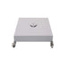 Luxi Living Lorna Granite Umbrella Base with Cover for 4m Umbrellas – 215kg frontal on a white bg