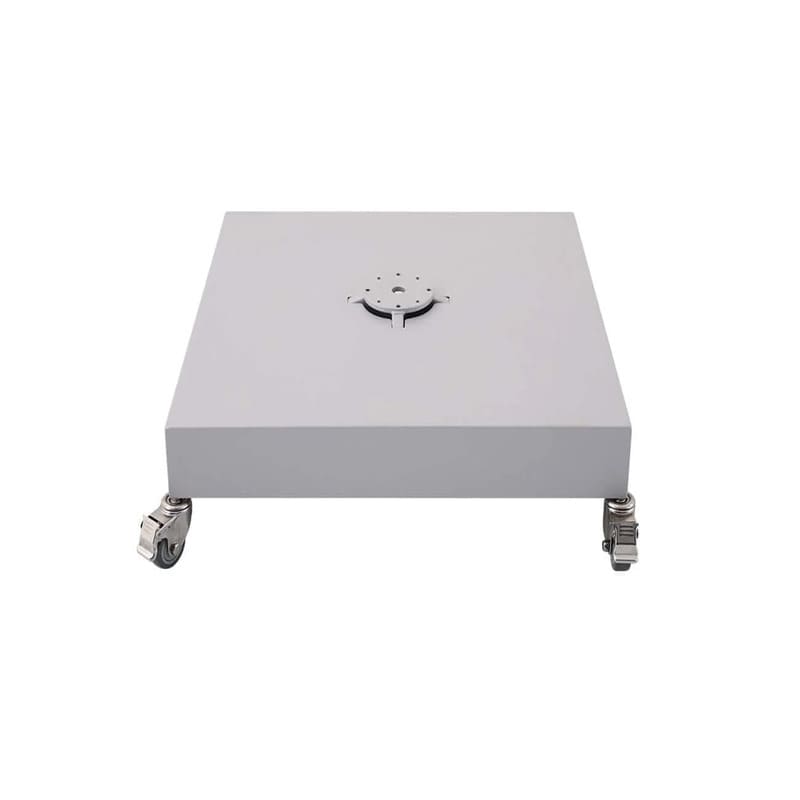 Luxi Living Lorna Granite Umbrella Base with Cover for 4m Umbrellas – 215kg frontal on a white bg