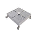 Luxi Living Lyra Granite Umbrella Base for 4m Umbrellas – 209kg, Angular placement of the umbrella base.