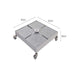 Luxi Living Lyra Granite Umbrella Base for 4m Umbrellas – 209kg - dimensions of the umbrella base