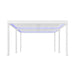 Luxi Living Pacific Motorised Freestanding Louvre Roof Aluminium Pergola - large pergola on a white background