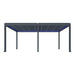 Luxi Living Pacific Motorised Freestanding Louvre Roof Aluminium Pergola grey pergola