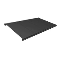 Luxi Living Rainier Pro Full Cassette Motorised Retractable Awning-Dark Grey 