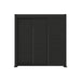 Luxi Living Shutter Sliding Door for Baltic Wall Mounted Pergola - Sideview Of the  Pergola