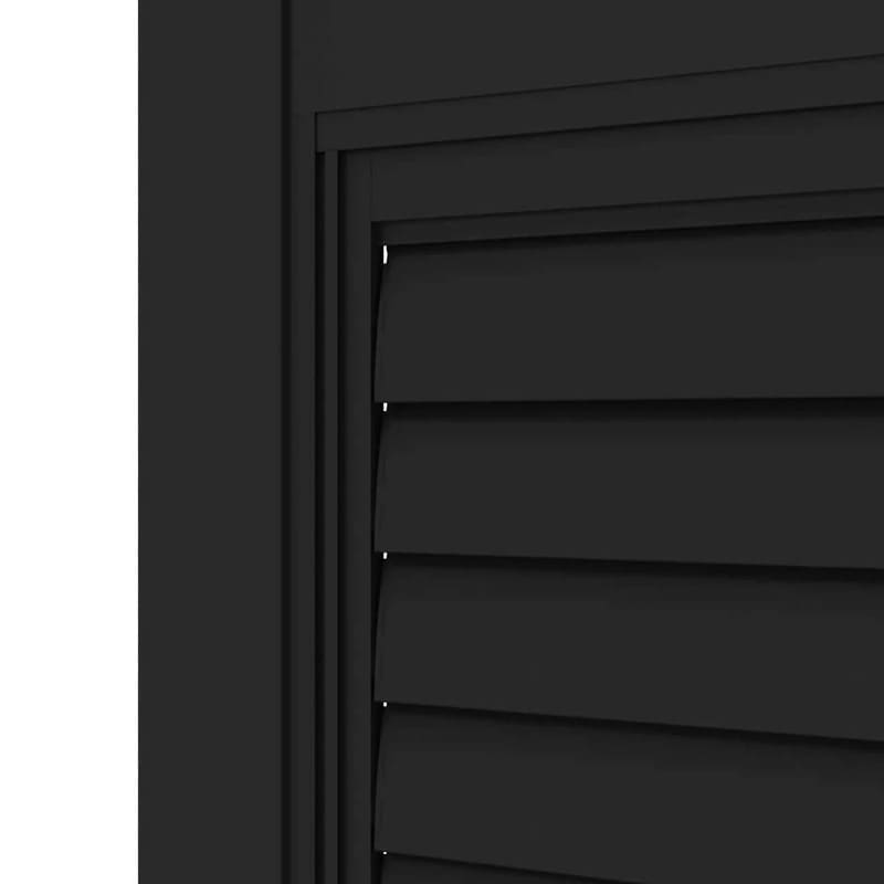 Luxi Living Shutter Sliding Door for Caribbean Wall Mounted Pergola-Pergola Section