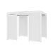 Luxi Living Shutter Wall for Baltic Freestanding Pergola - white pergola on white bg