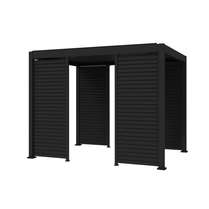 Luxi Living Shutter Wall for Baltic Freestanding Pergola- 4 legged pergola