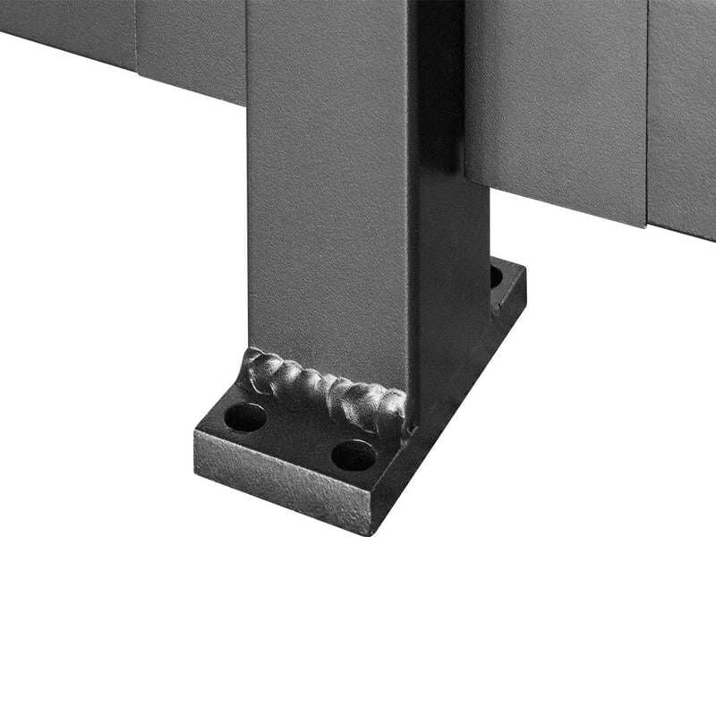 Luxi Living Shutter Wall for Tasman Wall Mounted Pergola - Base plate with Holes