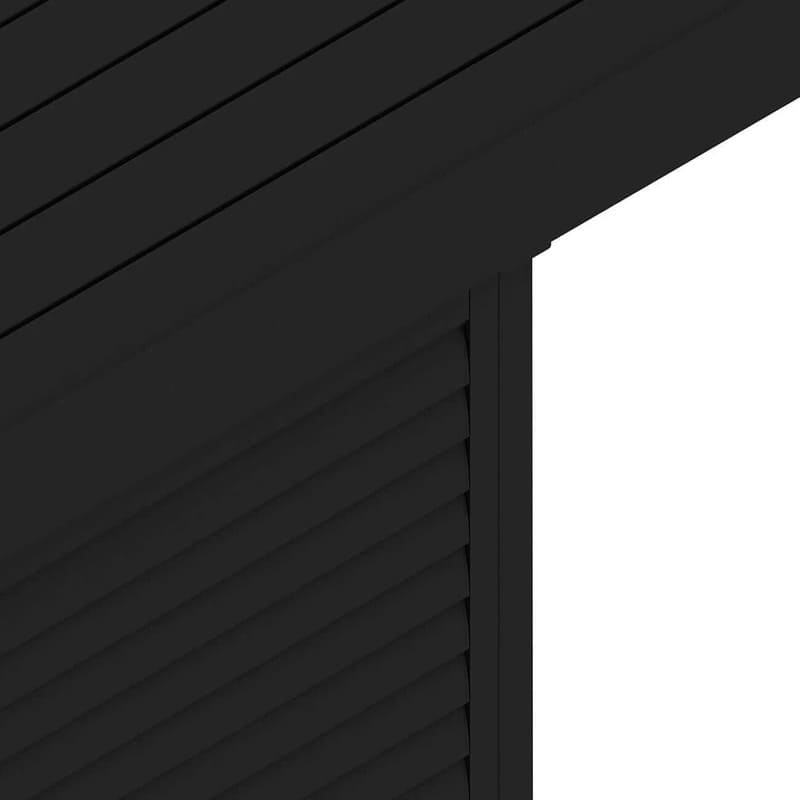 Luxi Living Shutter Wall for Tasman Wall Mounted Pergola - Top of the Pergola