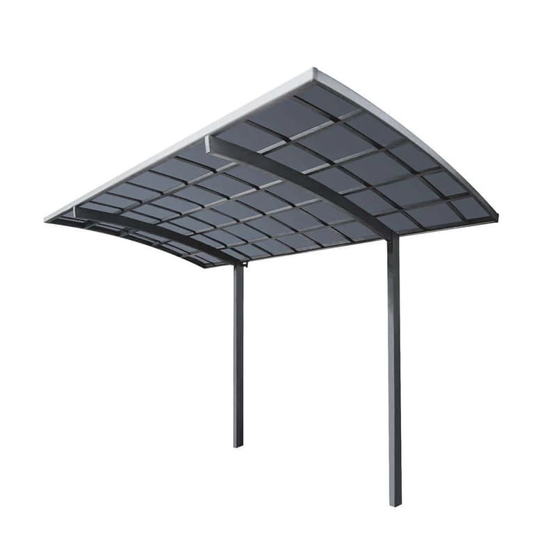 Luxi Living Cantilever Patio Cover 550x 280 x 316cm -left facing carport on a white background