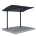 Luxi Living Cantilever Patio Cover 550x 280 x 316cm - Setup on a concrete Slab.