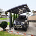 Luxi Living Cantilever Patio Cover 550x 280 x 316cm - Toyota SUV under Carport