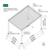 Luxi Living Tasman Motorised Freestanding Louvre Roof Aluminium Pergola - 6x4m description