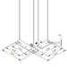 Luxi Living Tasman Motorised Freestanding Louvre Roof Aluminium Pergola - pergola stand dimensions