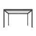 Luxi Living Tasman Motorised Freestanding Louvre Roof Aluminium Pergola - Charcoal and white pergola