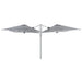 Luxi Living Tecra 3×6m Double Sided Cantilever Umbrella - on a white background.