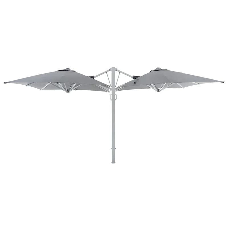 Luxi Living Tecra 3×6m Double Sided Cantilever Umbrella - on a white background.