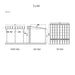 Luxi Living Urban Wall Mounted Patio Cover - 5x4m plan views