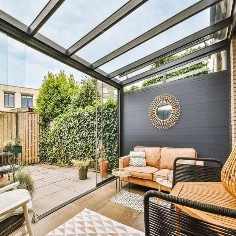 Luxi Living Urban Wall Mounted Patio Cover - Interior Design