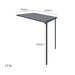 Luxi Living Urban Wall Mounted Patio Cover - 3x3m left facing patio cover dimensions.