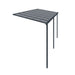Luxi Living Urban Wall Mounted Patio Cover - left facing patio cover on a white background