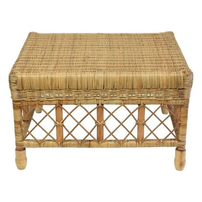 Mandalay Lattice Ottoman