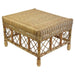 Mandalay Lattice Ottoman Angle View