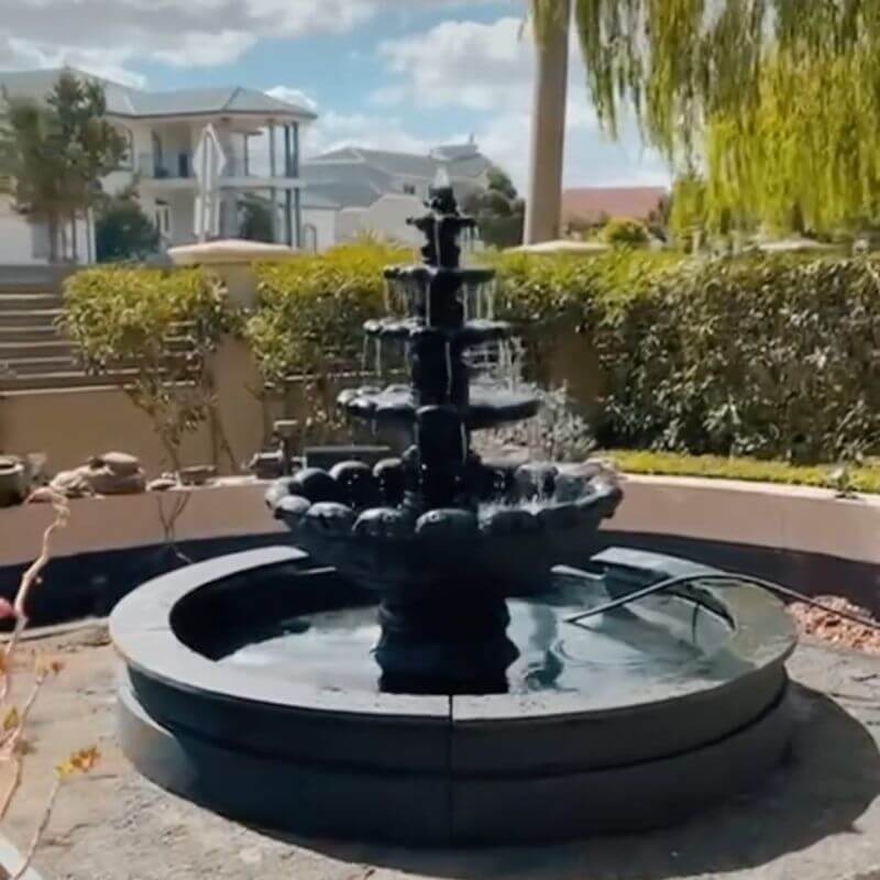 Monaco Fountain grey with surround